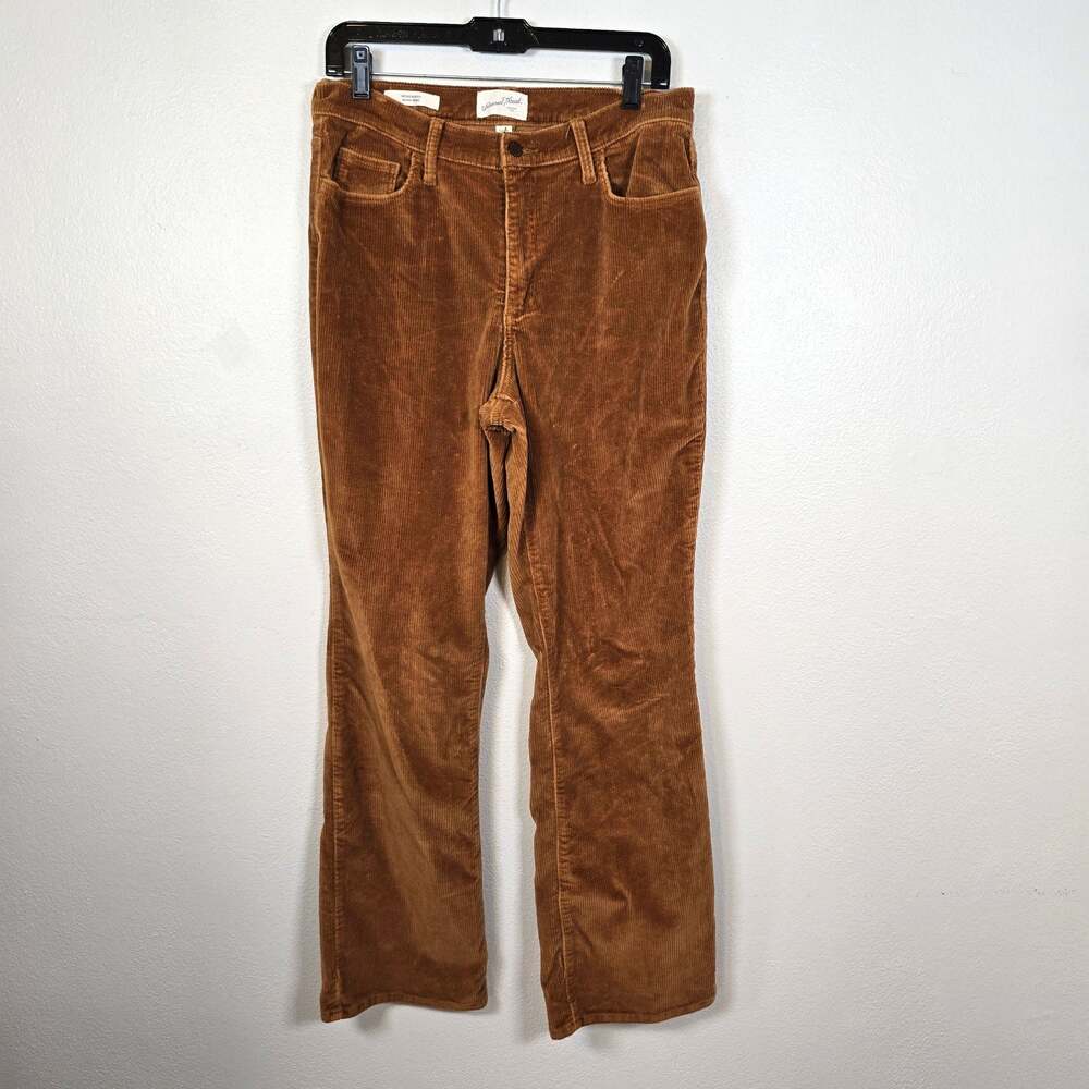 Universal Thread Vintage Bootcut Corduroy Pants 12/31R Orange Autumn Gorpcore